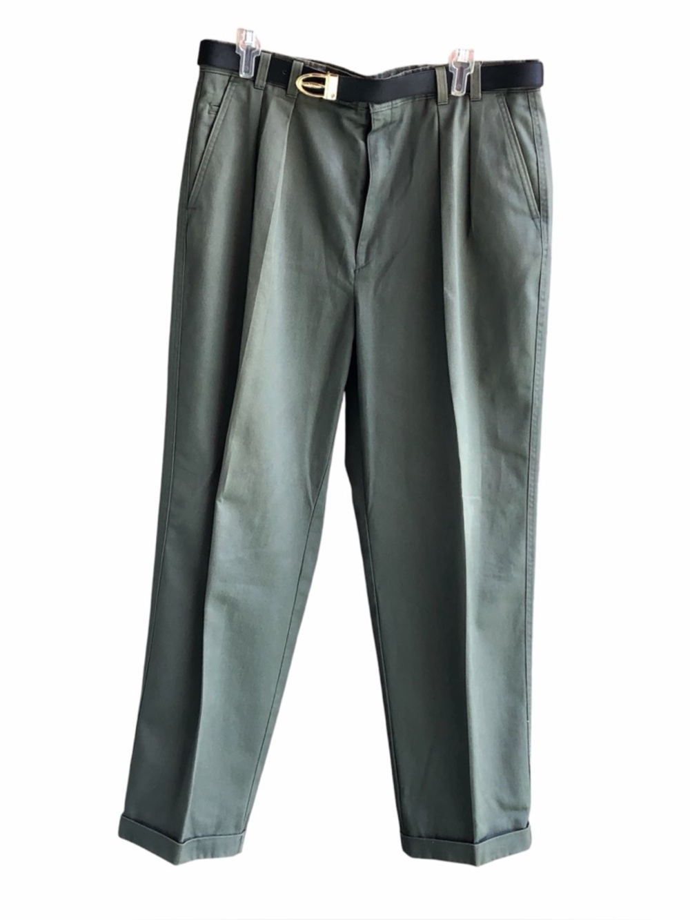 Men’s Pants 36x30 Olive Green - Hagger Casuals —#067